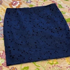 Banana Republic Lace Lined Skirt 14